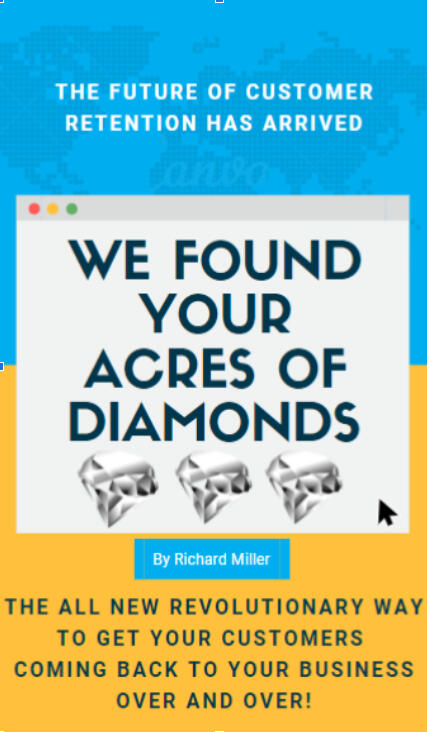 we found your acres of diamonds banner